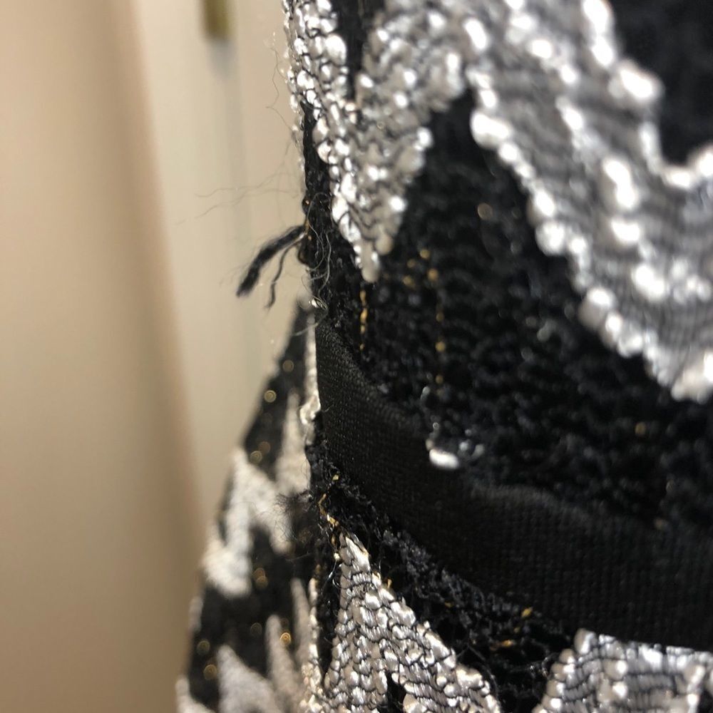 Studio Y black & white dress size xl - Picture 3 of 11